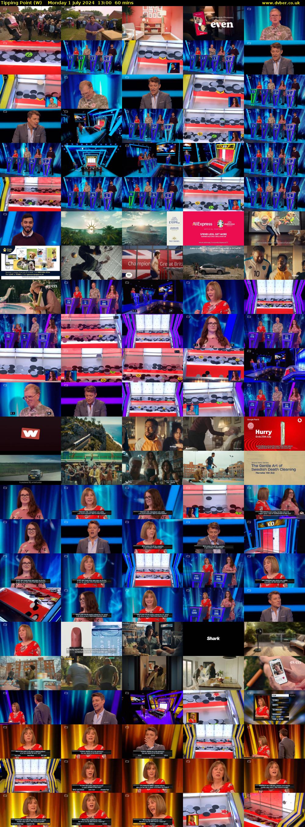 Tipping Point (W) Monday 1 July 2024 13:00 - 14:00
