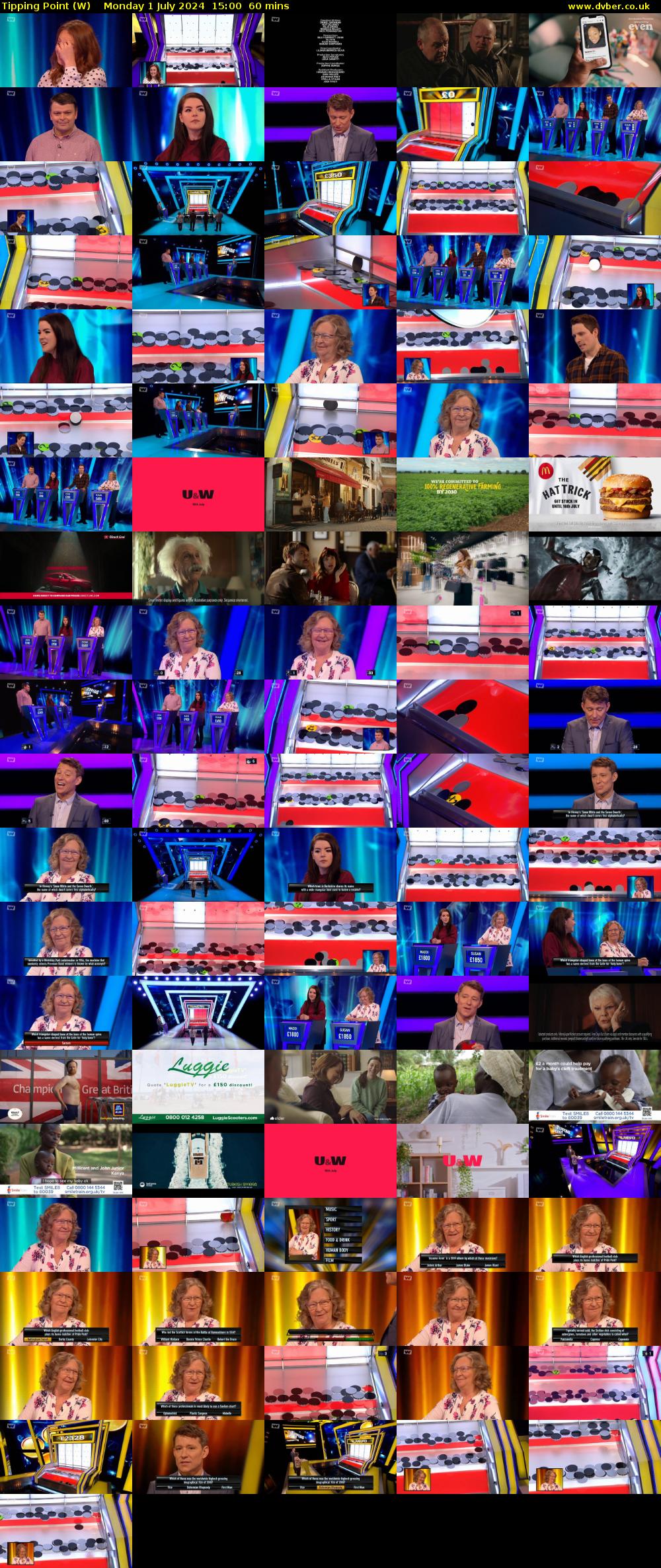 Tipping Point (W) Monday 1 July 2024 15:00 - 16:00