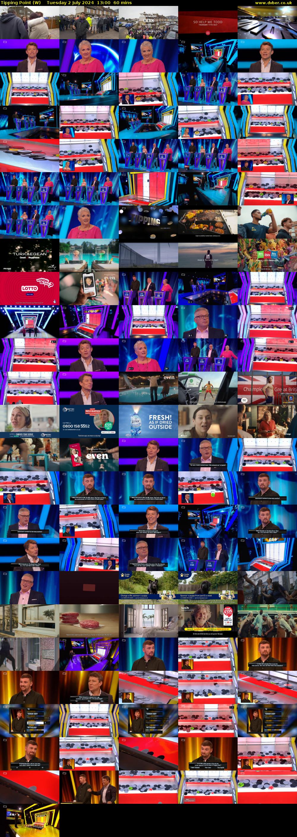 Tipping Point (W) Tuesday 2 July 2024 13:00 - 14:00