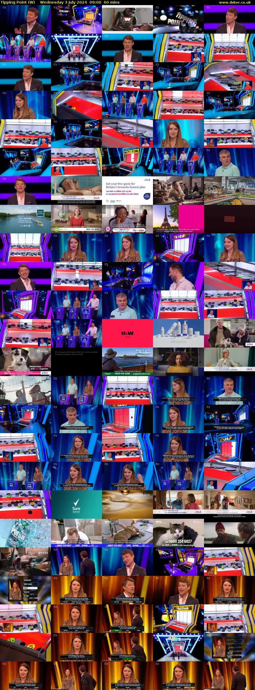 Tipping Point (W) Wednesday 3 July 2024 09:00 - 10:00