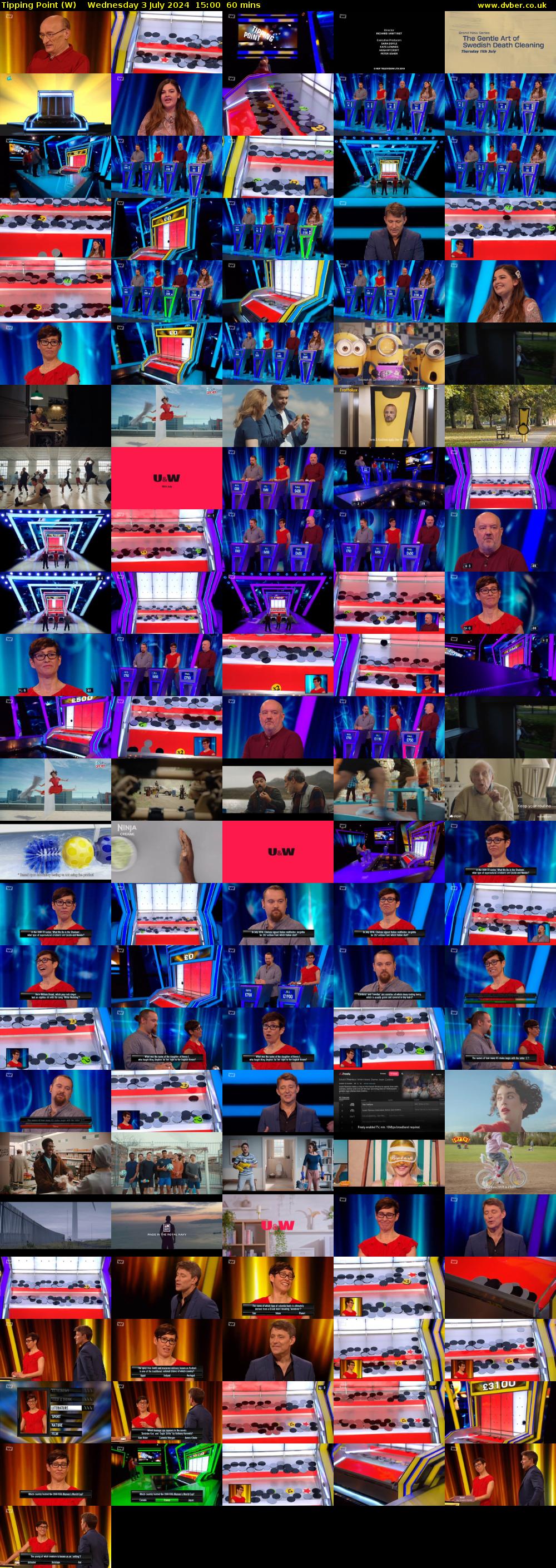 Tipping Point (W) Wednesday 3 July 2024 15:00 - 16:00