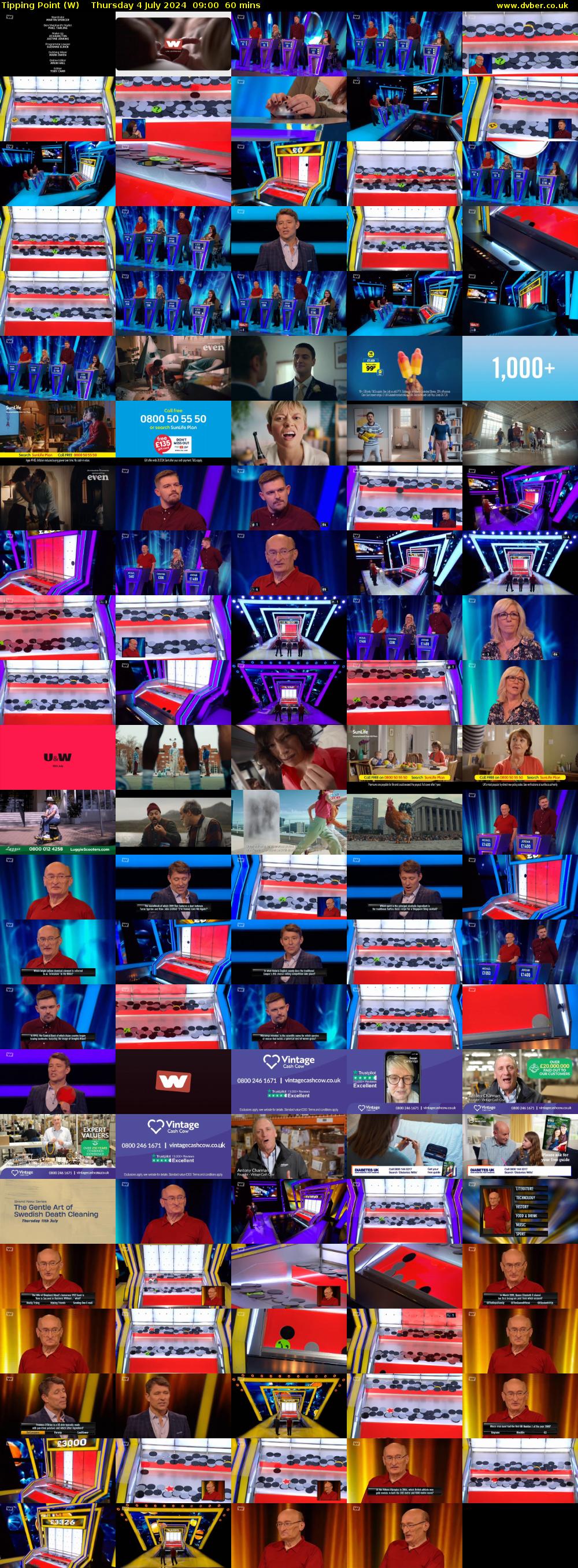 Tipping Point (W) Thursday 4 July 2024 09:00 - 10:00