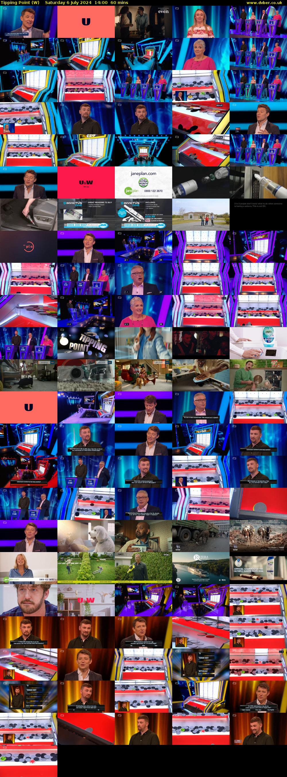 Tipping Point (W) Saturday 6 July 2024 14:00 - 15:00