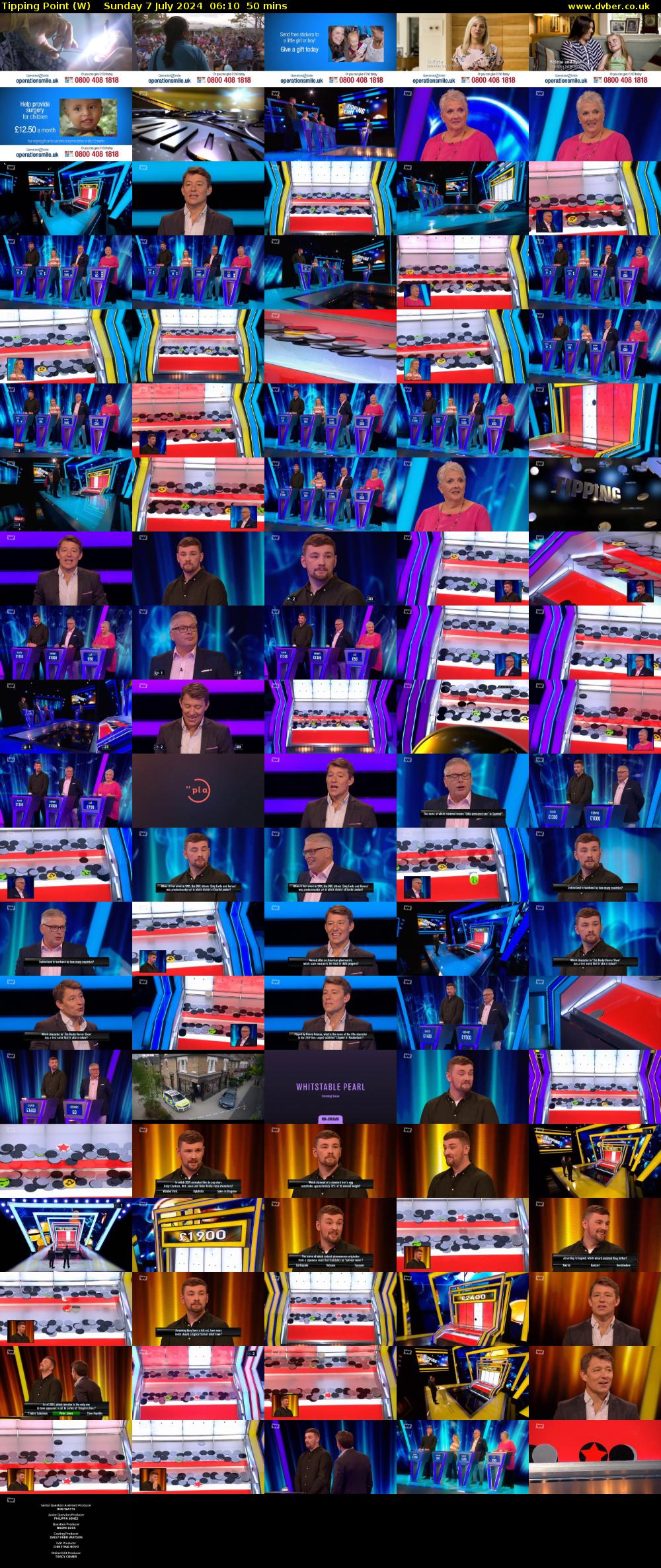 Tipping Point (W) Sunday 7 July 2024 06:10 - 07:00