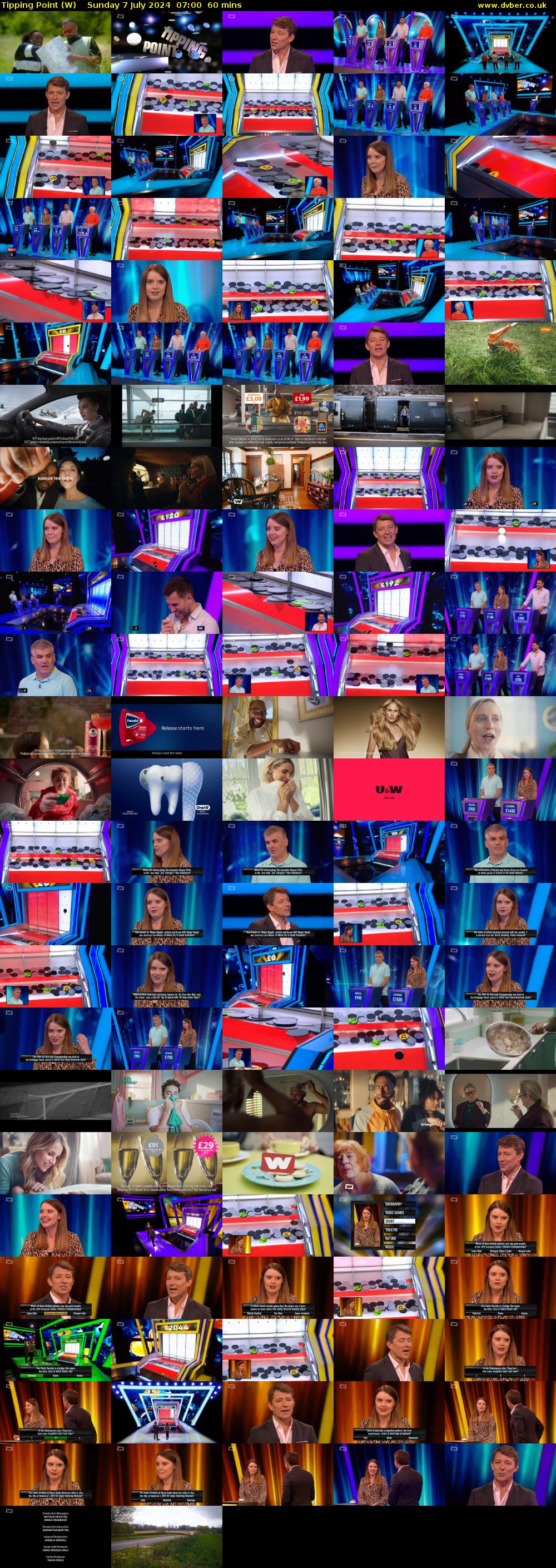 Tipping Point (W) Sunday 7 July 2024 07:00 - 08:00