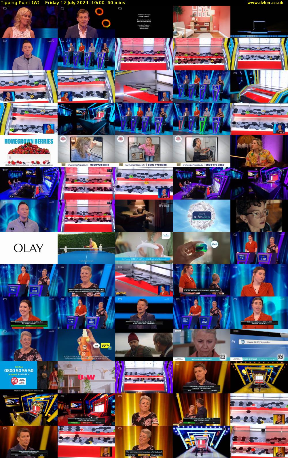 Tipping Point (W) Friday 12 July 2024 10:00 - 11:00