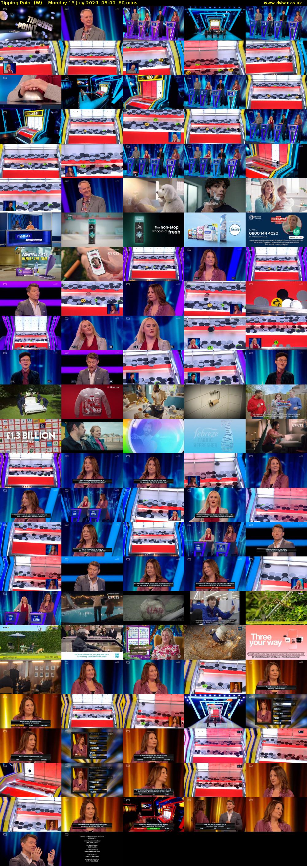 Tipping Point (W) Monday 15 July 2024 08:00 - 09:00