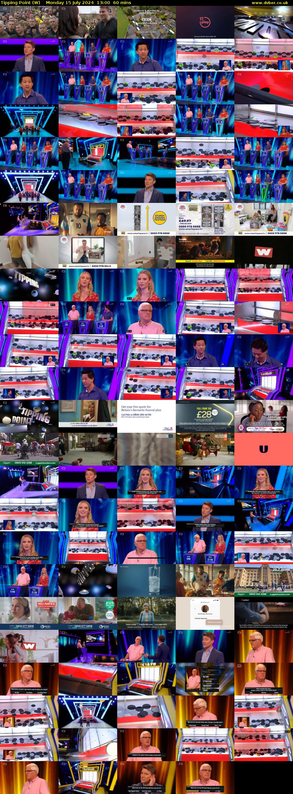 Tipping Point (W) Monday 15 July 2024 13:00 - 14:00