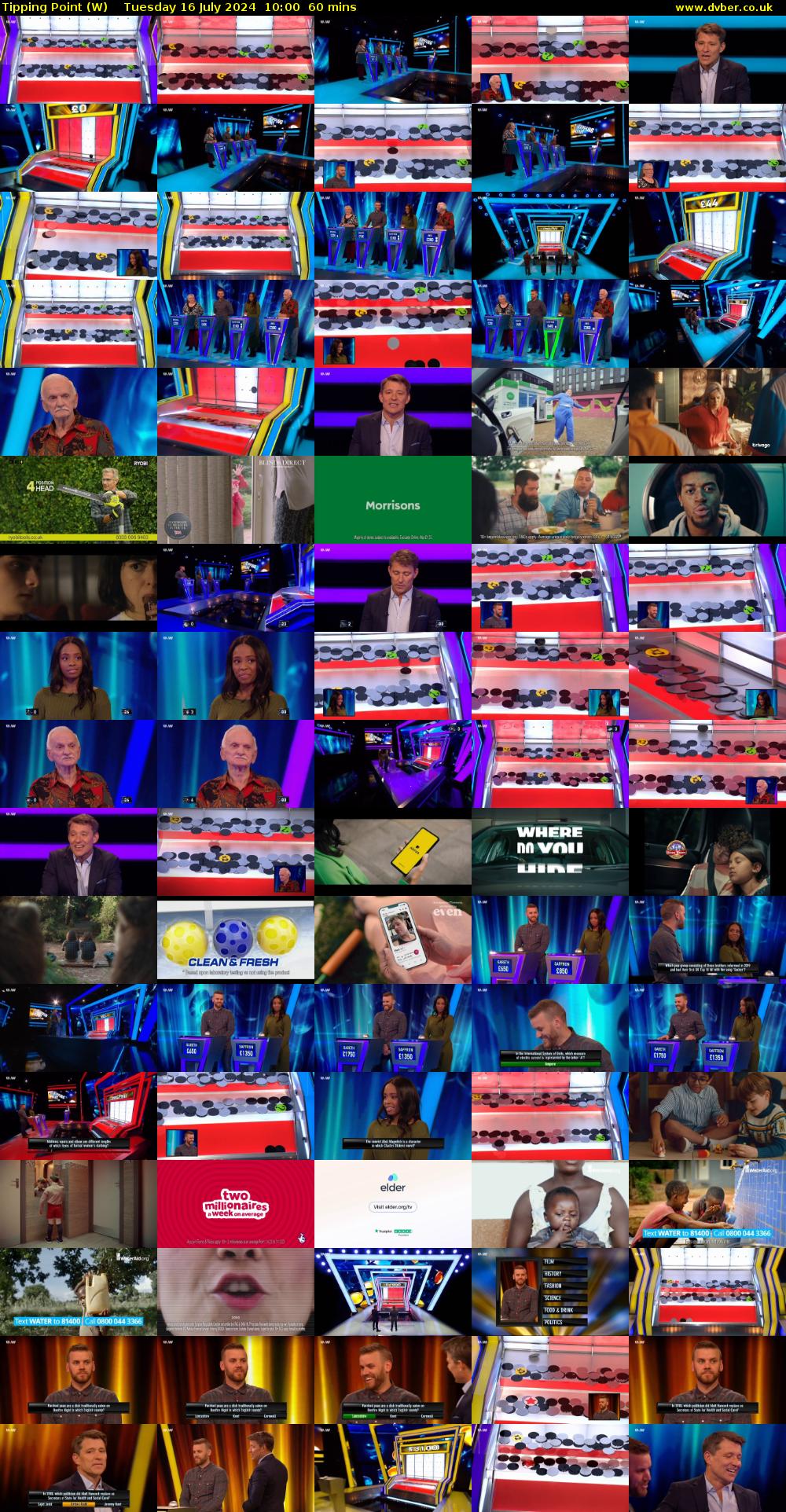 Tipping Point (W) Tuesday 16 July 2024 10:00 - 11:00