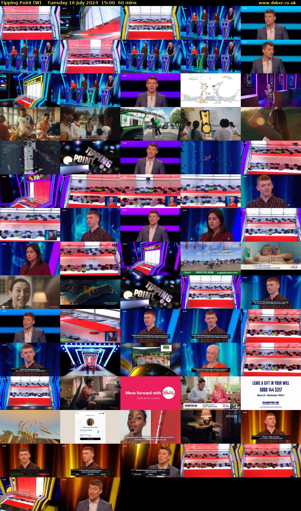 Tipping Point (W) Tuesday 16 July 2024 15:00 - 16:00
