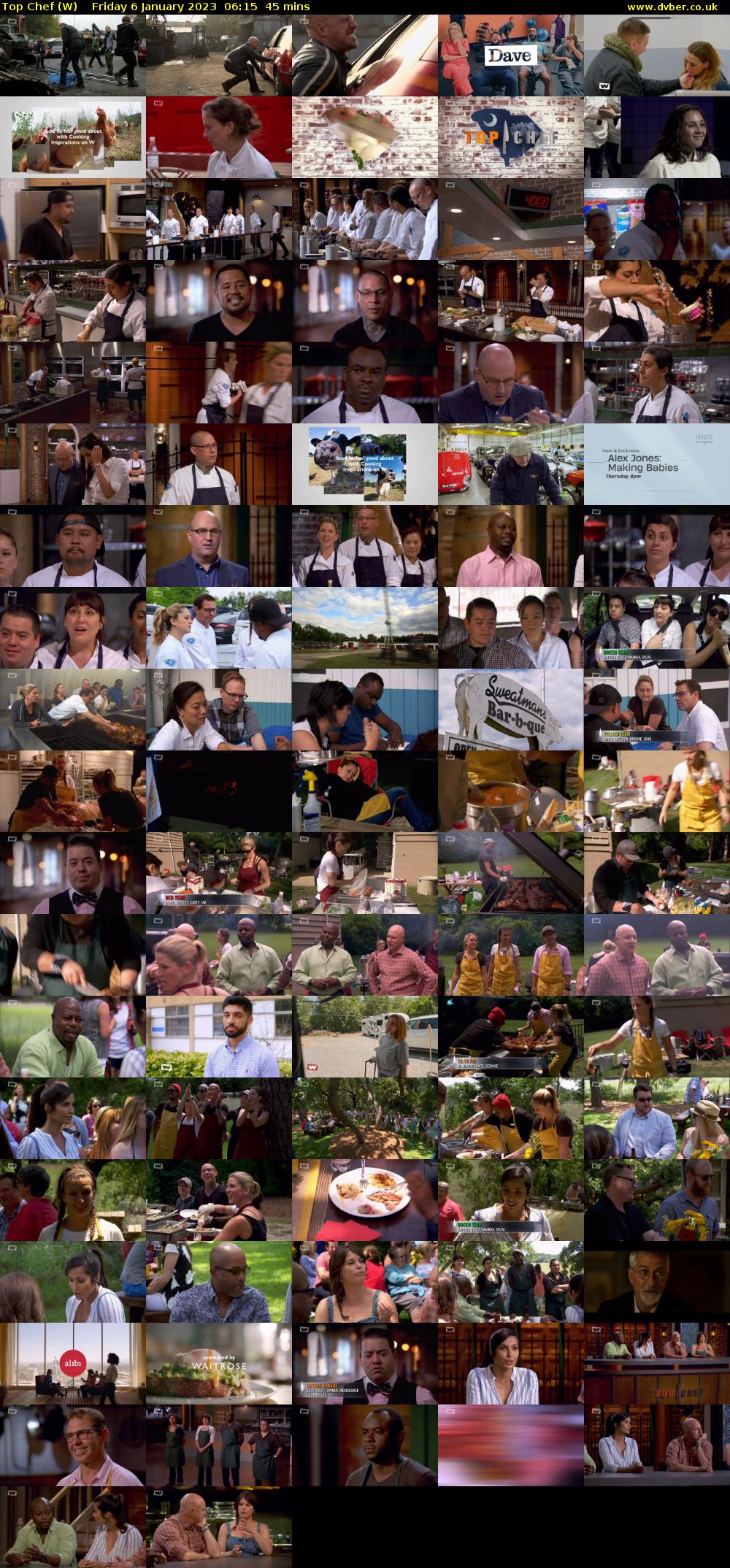 Top Chef (W) Friday 6 January 2023 06:15 - 07:00