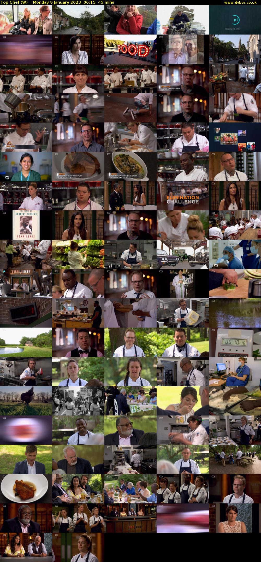 Top Chef (W) Monday 9 January 2023 06:15 - 07:00