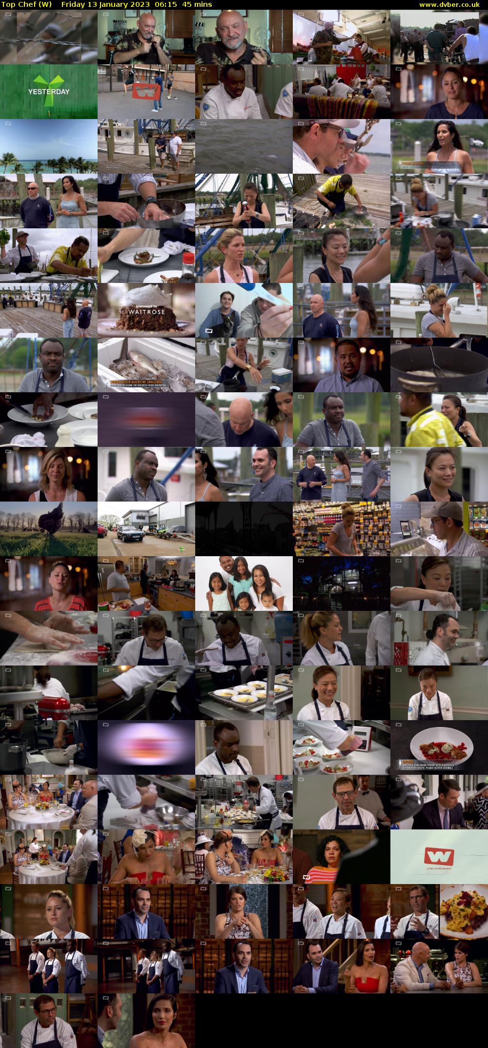Top Chef (W) Friday 13 January 2023 06:15 - 07:00