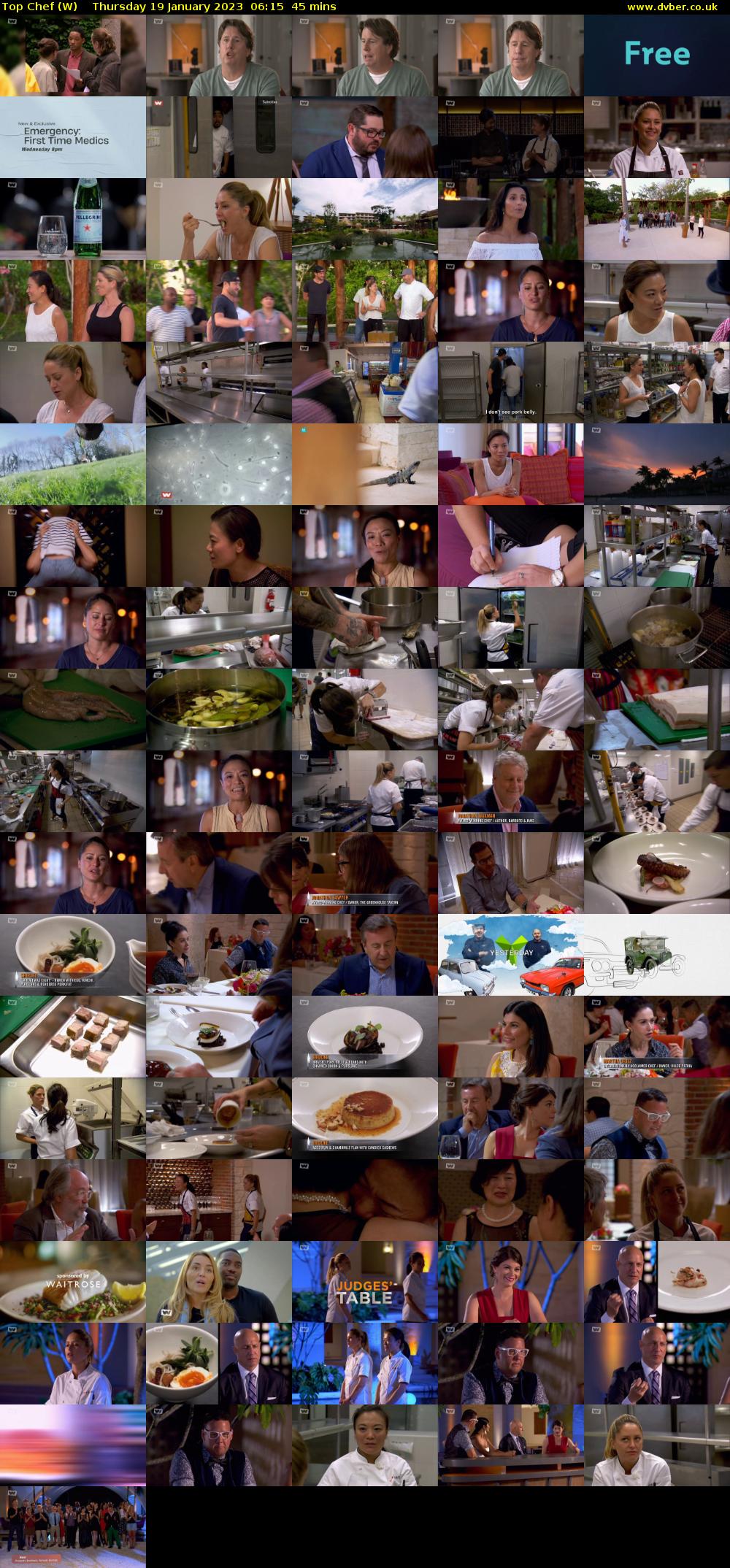 Top Chef (W) Thursday 19 January 2023 06:15 - 07:00