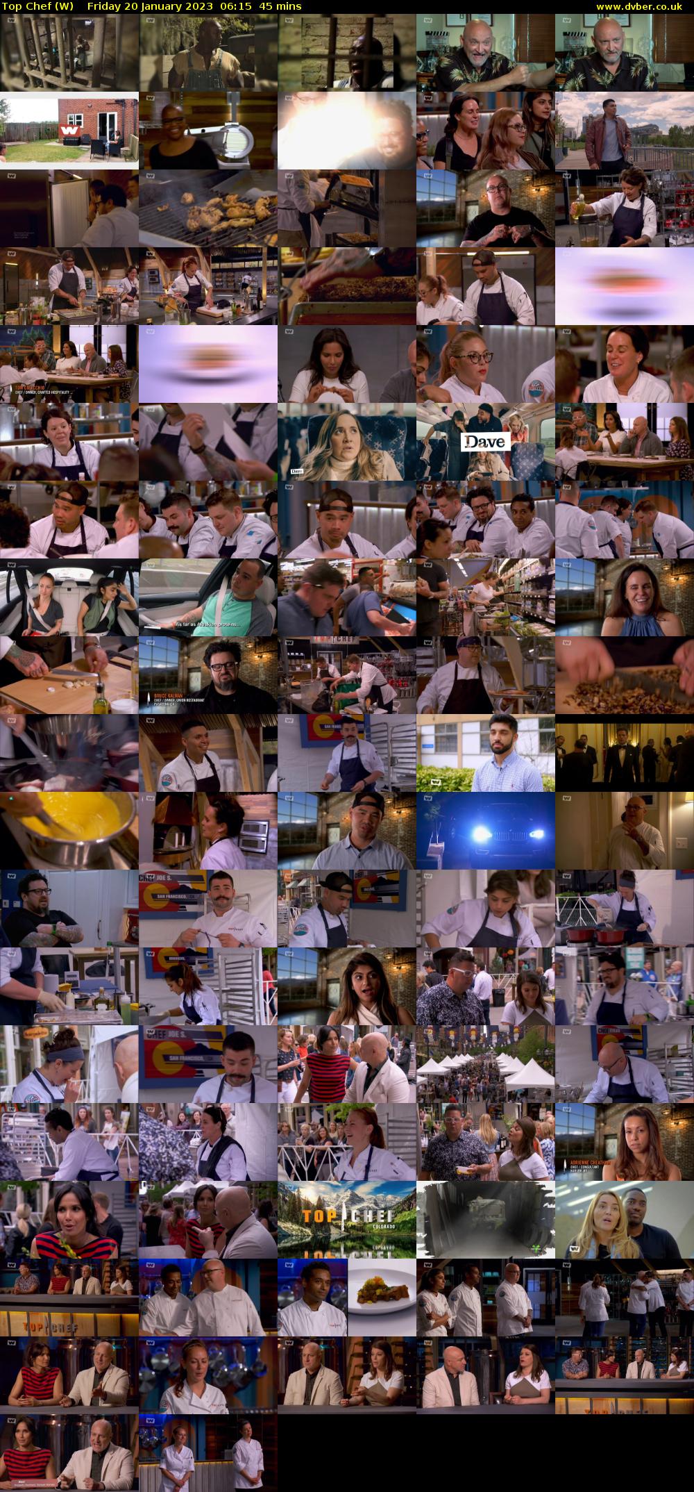 Top Chef (W) Friday 20 January 2023 06:15 - 07:00