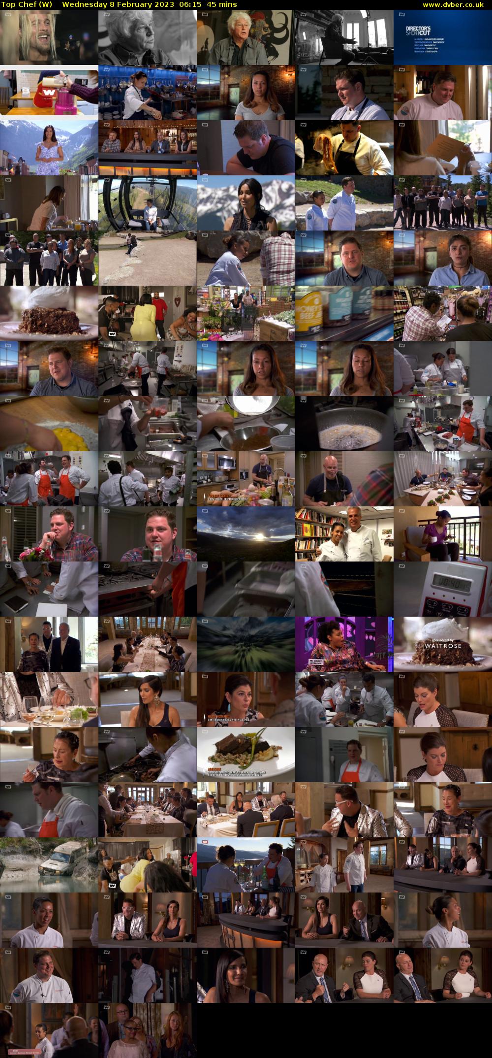 Top Chef (W) Wednesday 8 February 2023 06:15 - 07:00