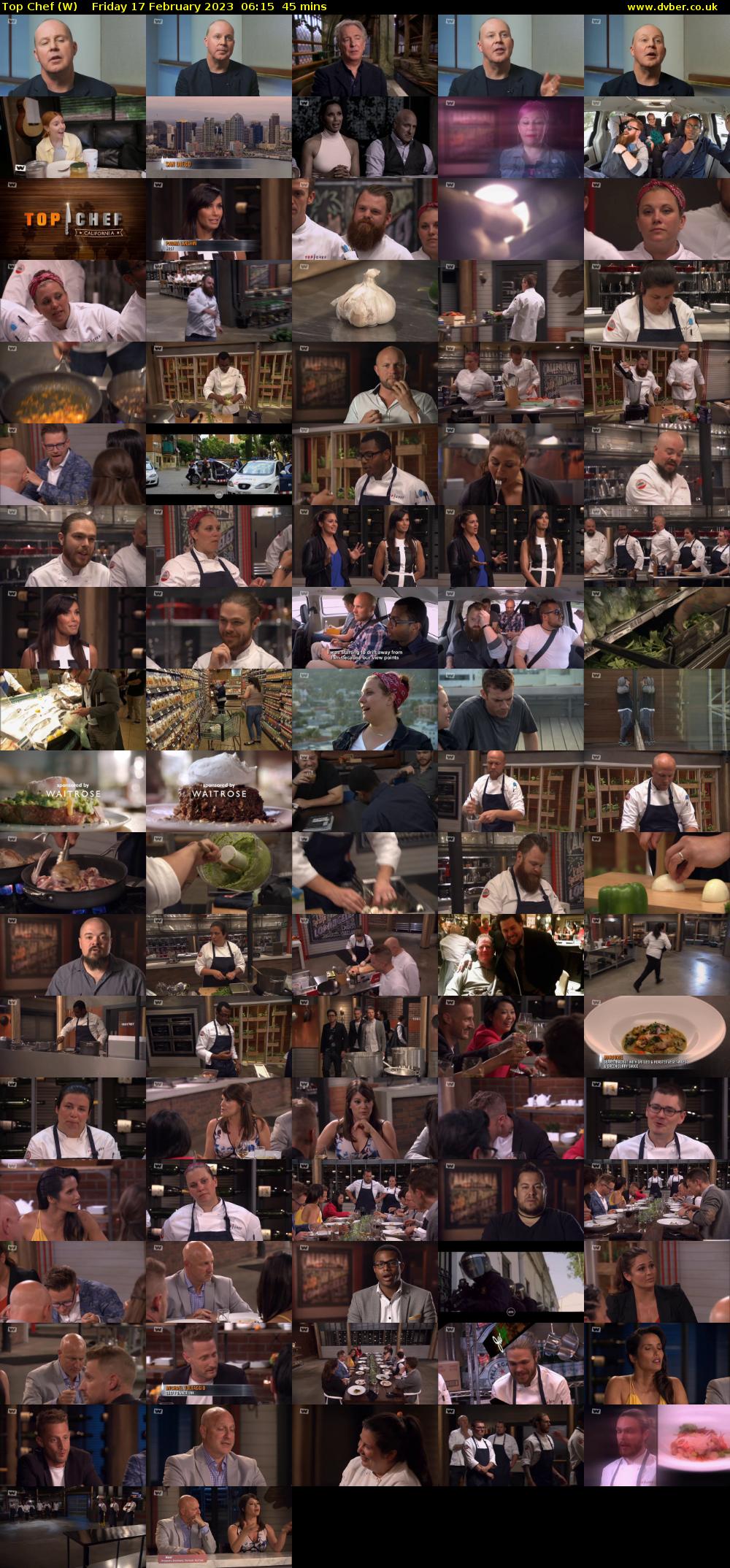 Top Chef (W) Friday 17 February 2023 06:15 - 07:00