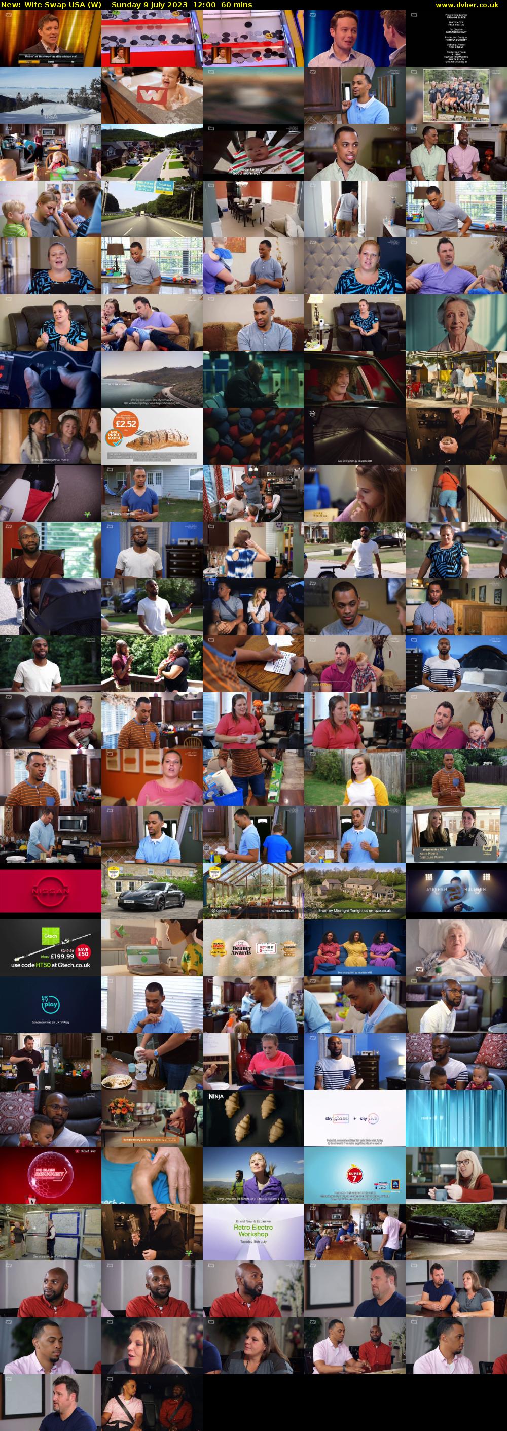 Wife Swap USA (W) Sunday 9 July 2023 12:00 - 13:00