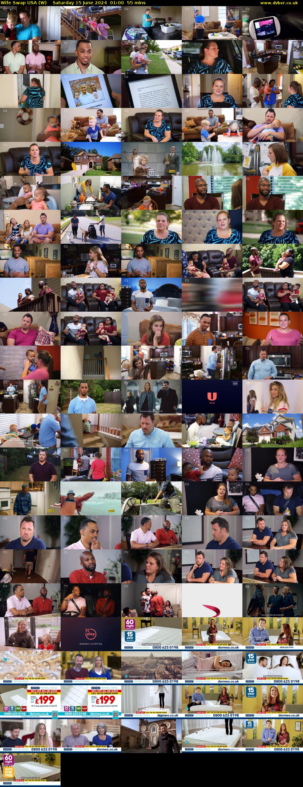 Wife Swap USA (W) Saturday 15 June 2024 01:00 - 01:55