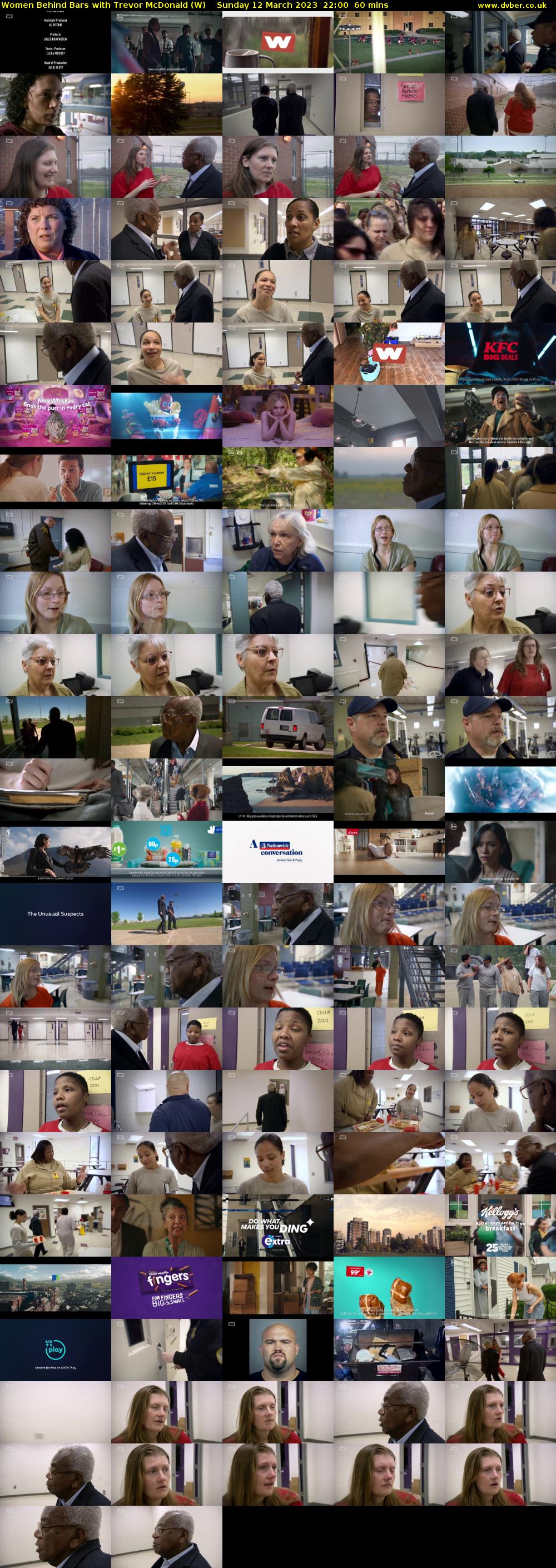 Women Behind Bars with Trevor McDonald (W) Sunday 12 March 2023 22:00 - 23:00