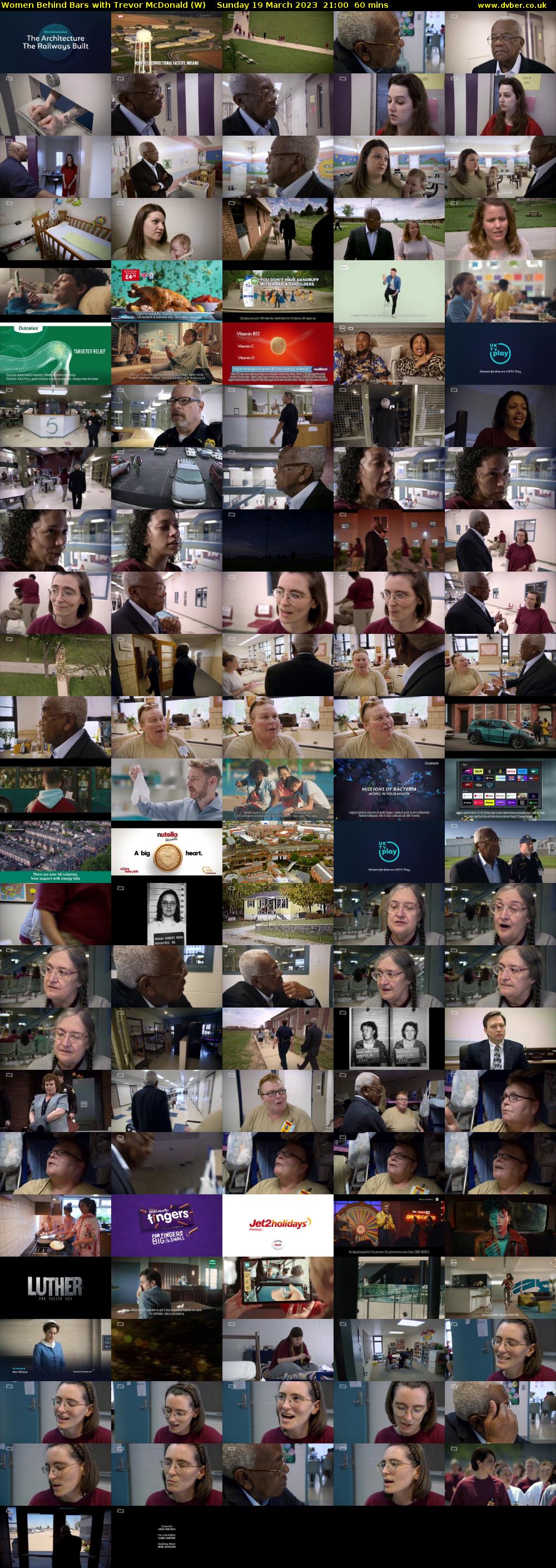 Women Behind Bars with Trevor McDonald (W) Sunday 19 March 2023 21:00 - 22:00