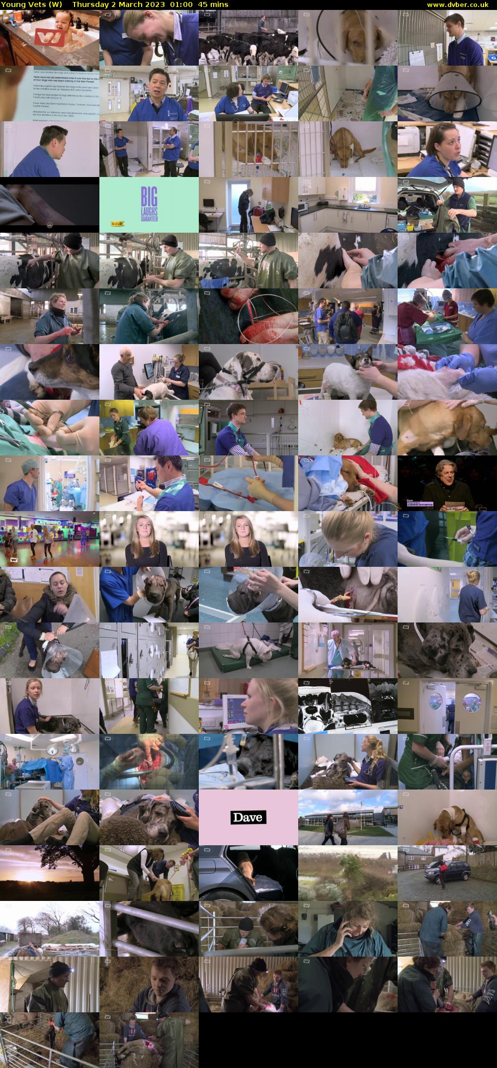 Young Vets (W) Thursday 2 March 2023 01:00 - 01:45