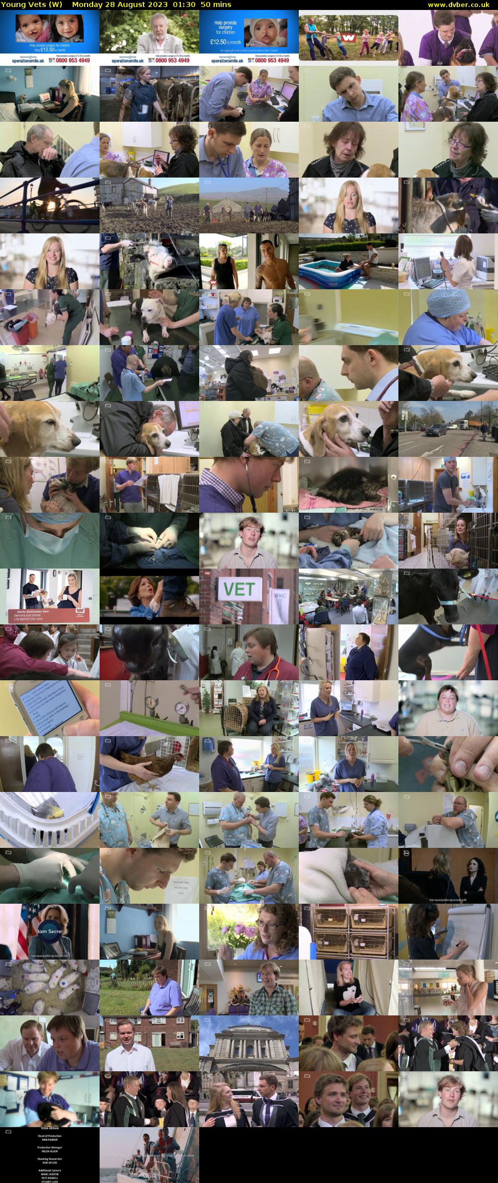 Young Vets (W) Monday 28 August 2023 01:30 - 02:20