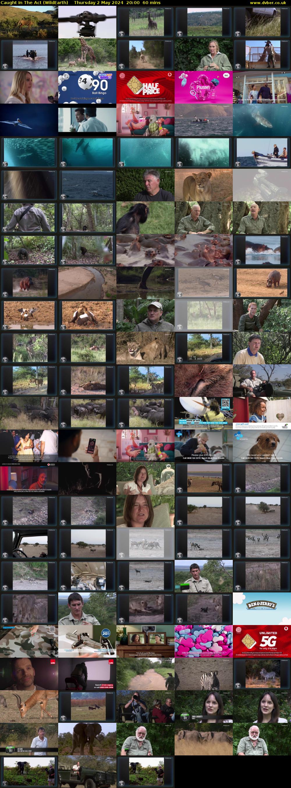 Caught In The Act (WildEarth) Thursday 2 May 2024 20:00 - 21:00