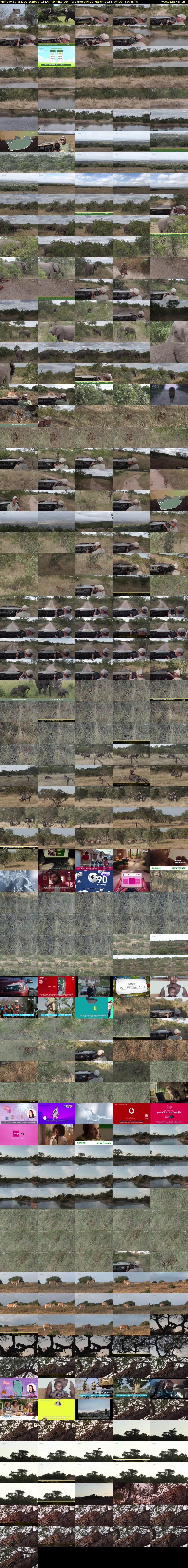Monday SafariLIVE Sunset REPEAT (WildEarth) Wednesday 13 March 2024 04:30 - 07:30