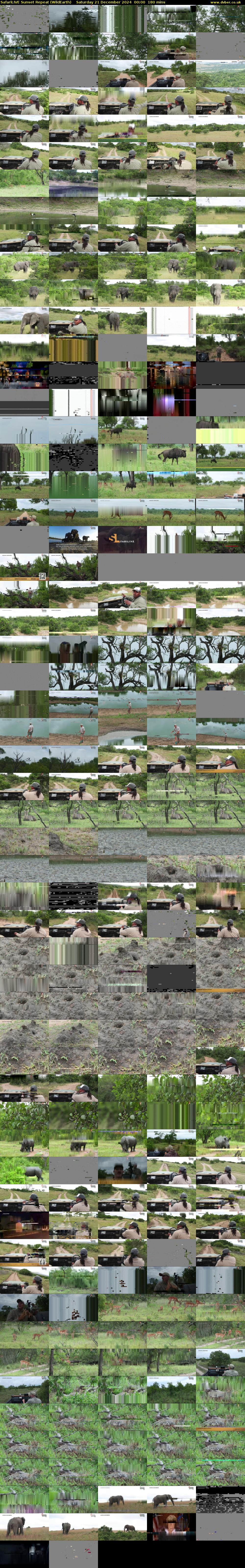 SafariLIVE Sunset Repeat (WildEarth) Saturday 21 December 2024 00:00 - 03:00
