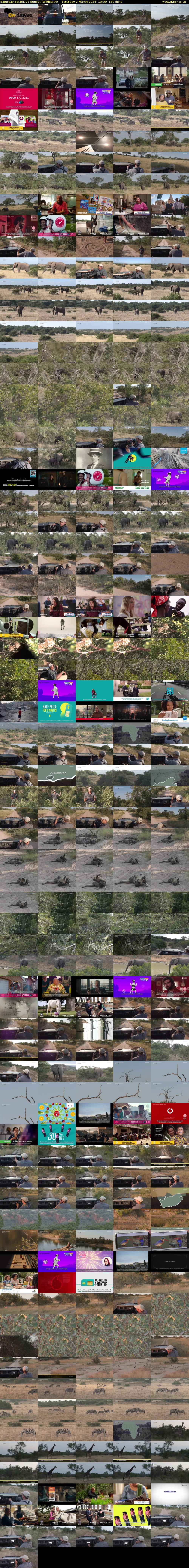 Saturday SafariLIVE Sunset (WildEarth) Saturday 2 March 2024 13:30 - 16:30