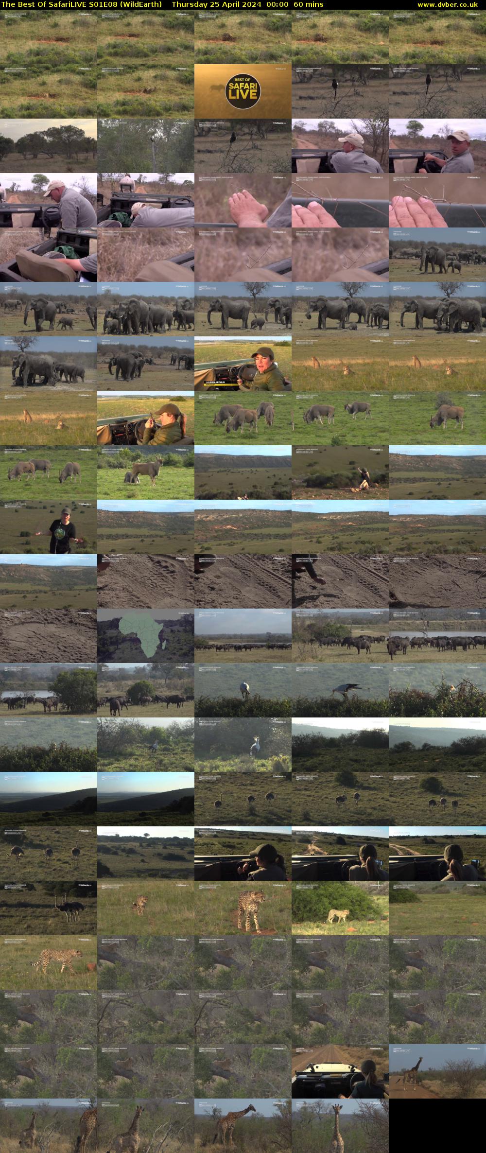 The Best Of SafariLIVE S01E08 (WildEarth) Thursday 25 April 2024 00:00 - 01:00