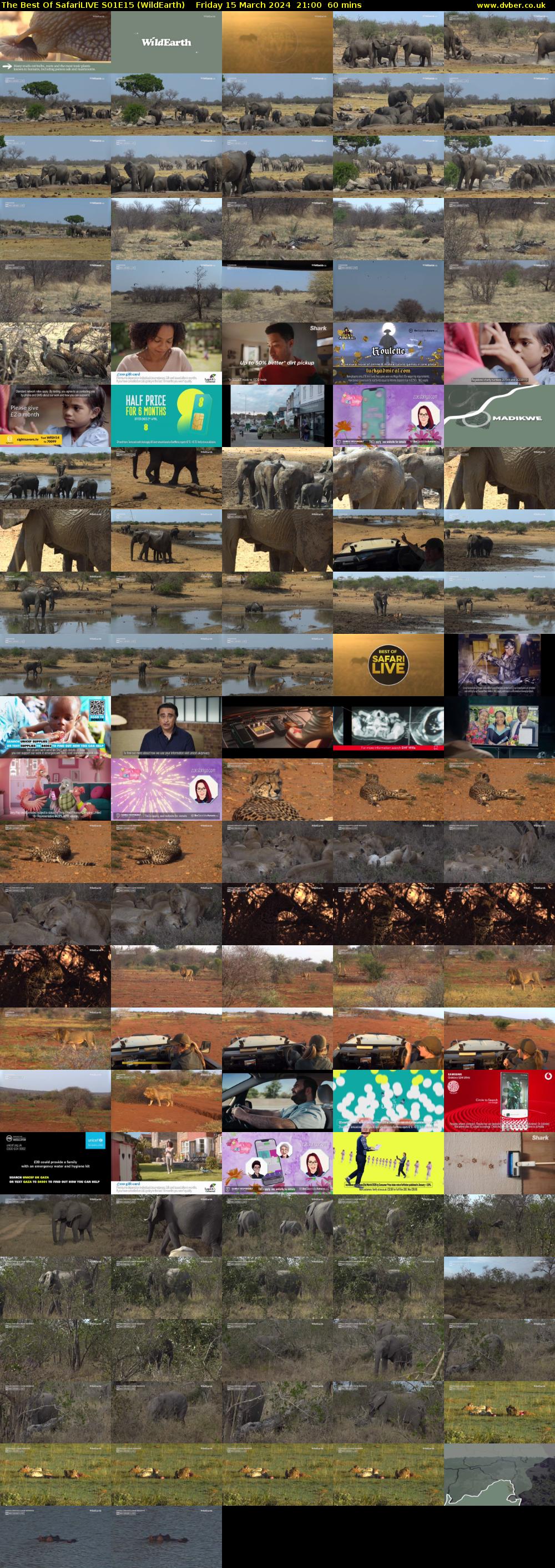 The Best Of SafariLIVE S01E15 (WildEarth) Friday 15 March 2024 21:00 - 22:00