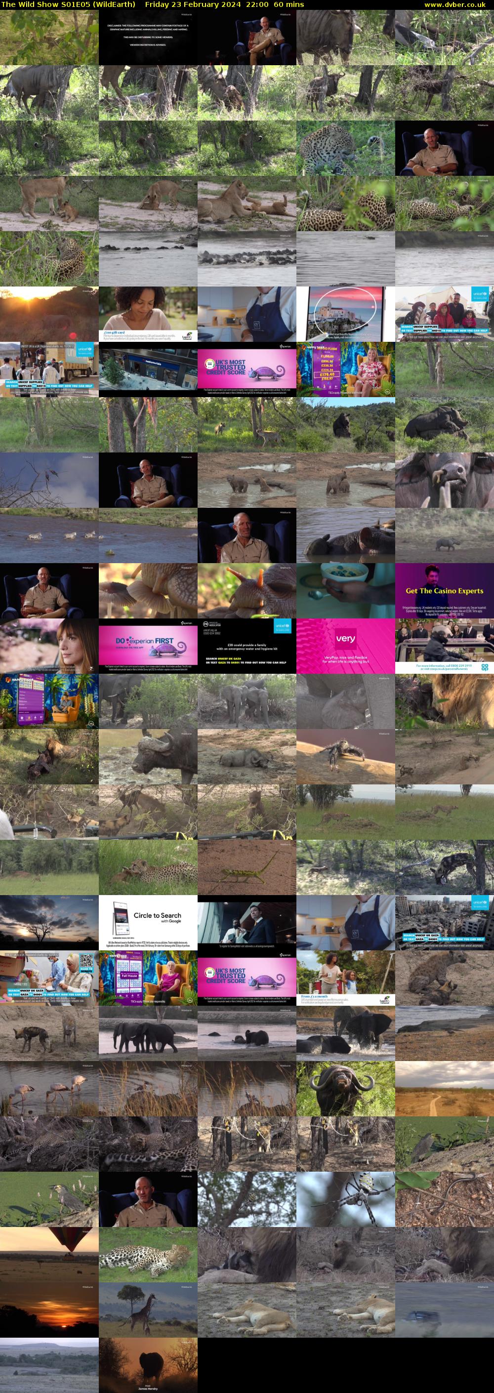 The Wild Show S01E05 (WildEarth) Friday 23 February 2024 22:00 - 23:00