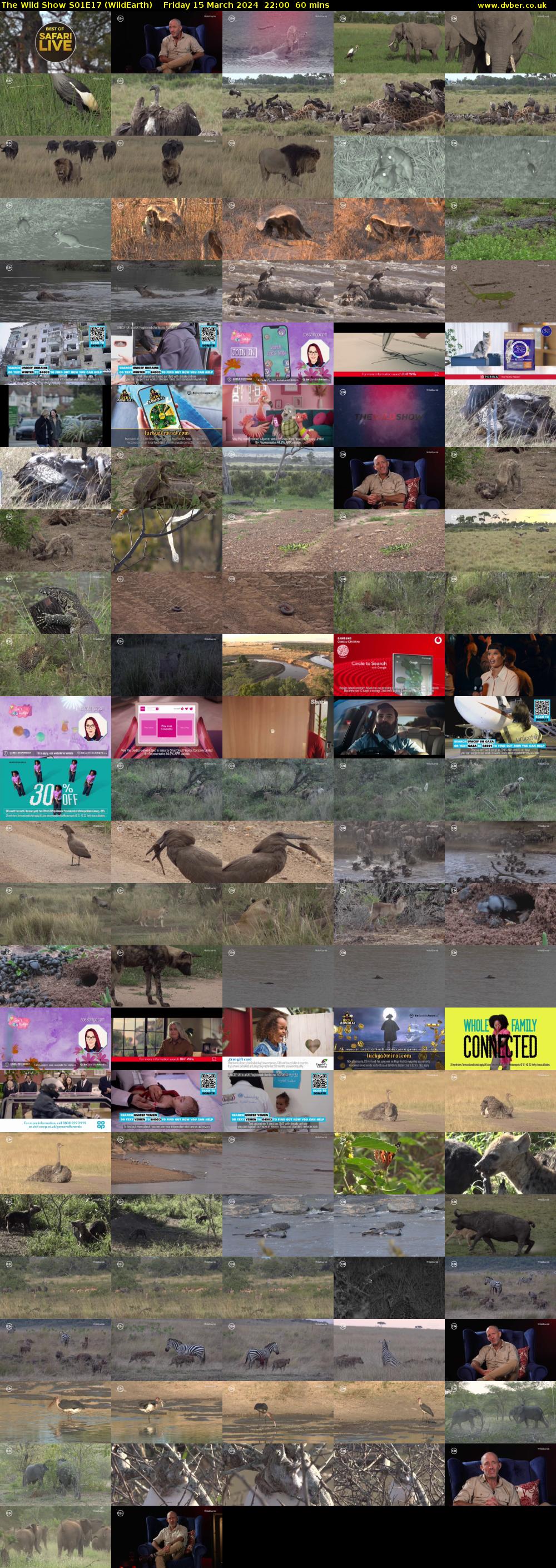 The Wild Show S01E17 (WildEarth) Friday 15 March 2024 22:00 - 23:00