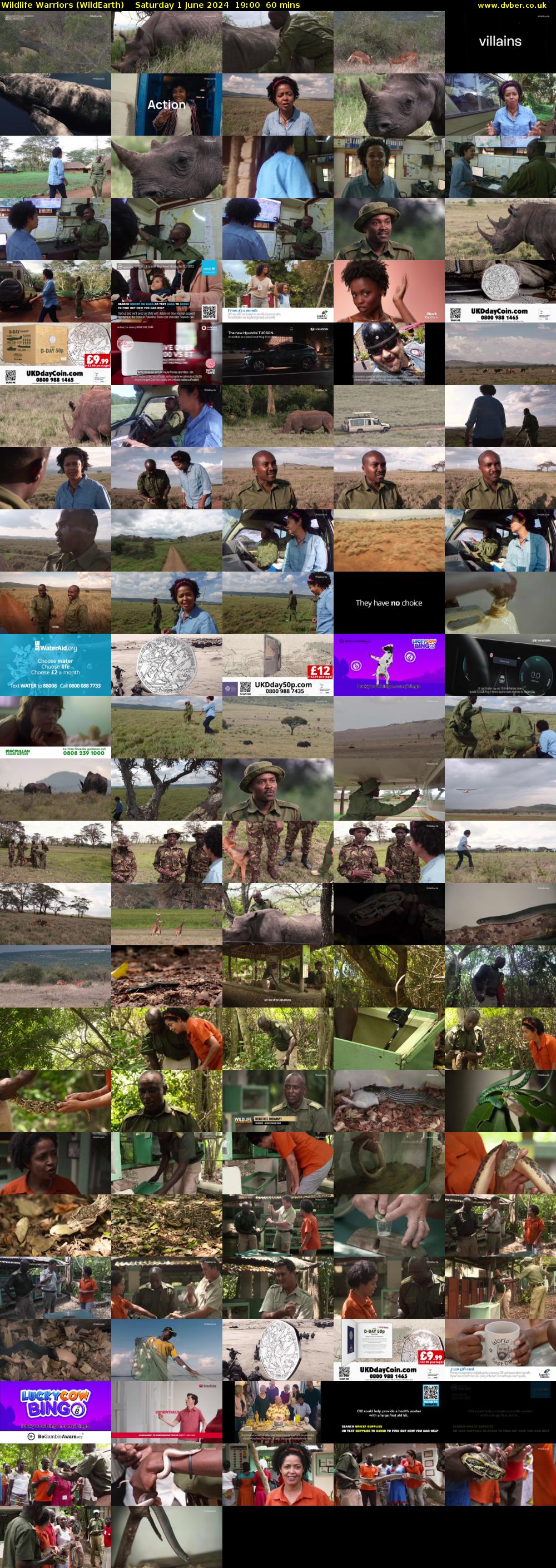 Wildlife Warriors (WildEarth) Saturday 1 June 2024 19:00 - 20:00