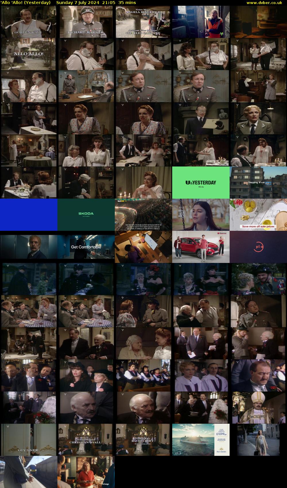 'Allo 'Allo! (Yesterday) Sunday 7 July 2024 21:05 - 21:40