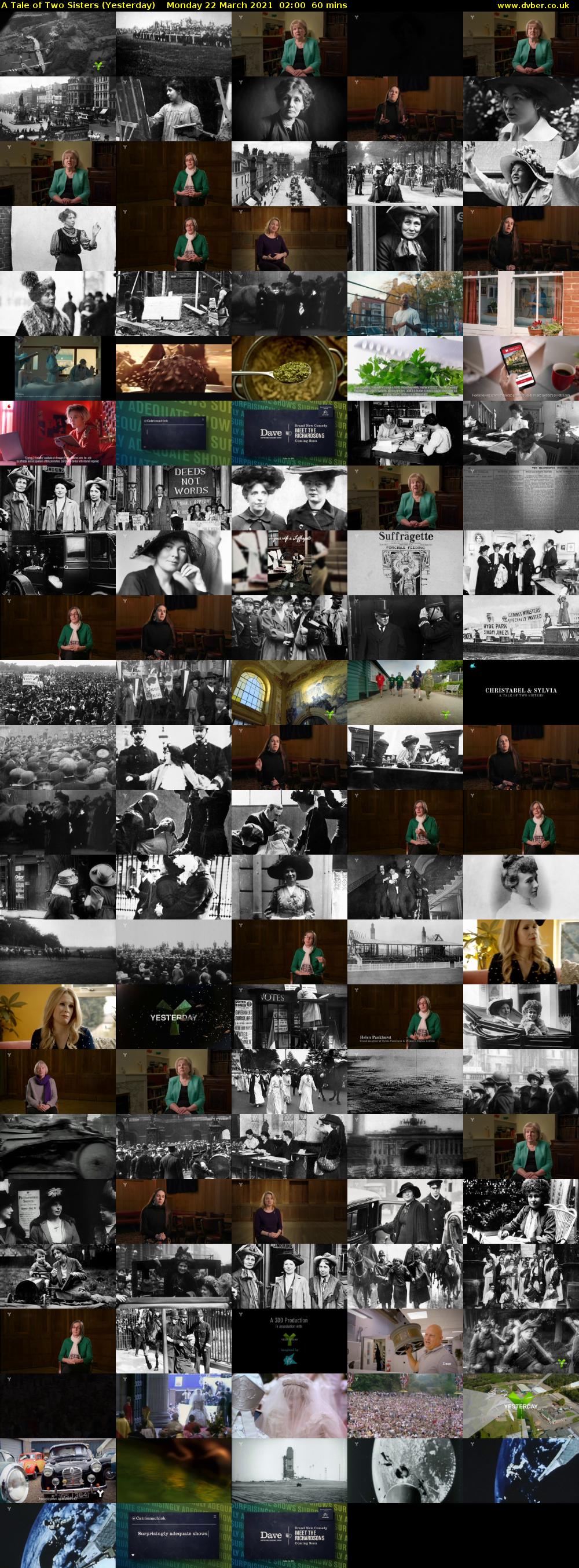 A Tale of Two Sisters (Yesterday) Monday 22 March 2021 02:00 - 03:00