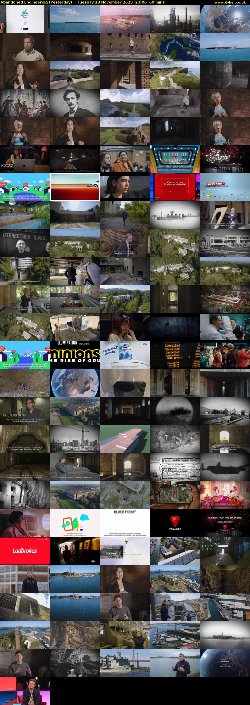 Abandoned Engineering (Yesterday) Tuesday 28 November 2023 23:00 - 00:00