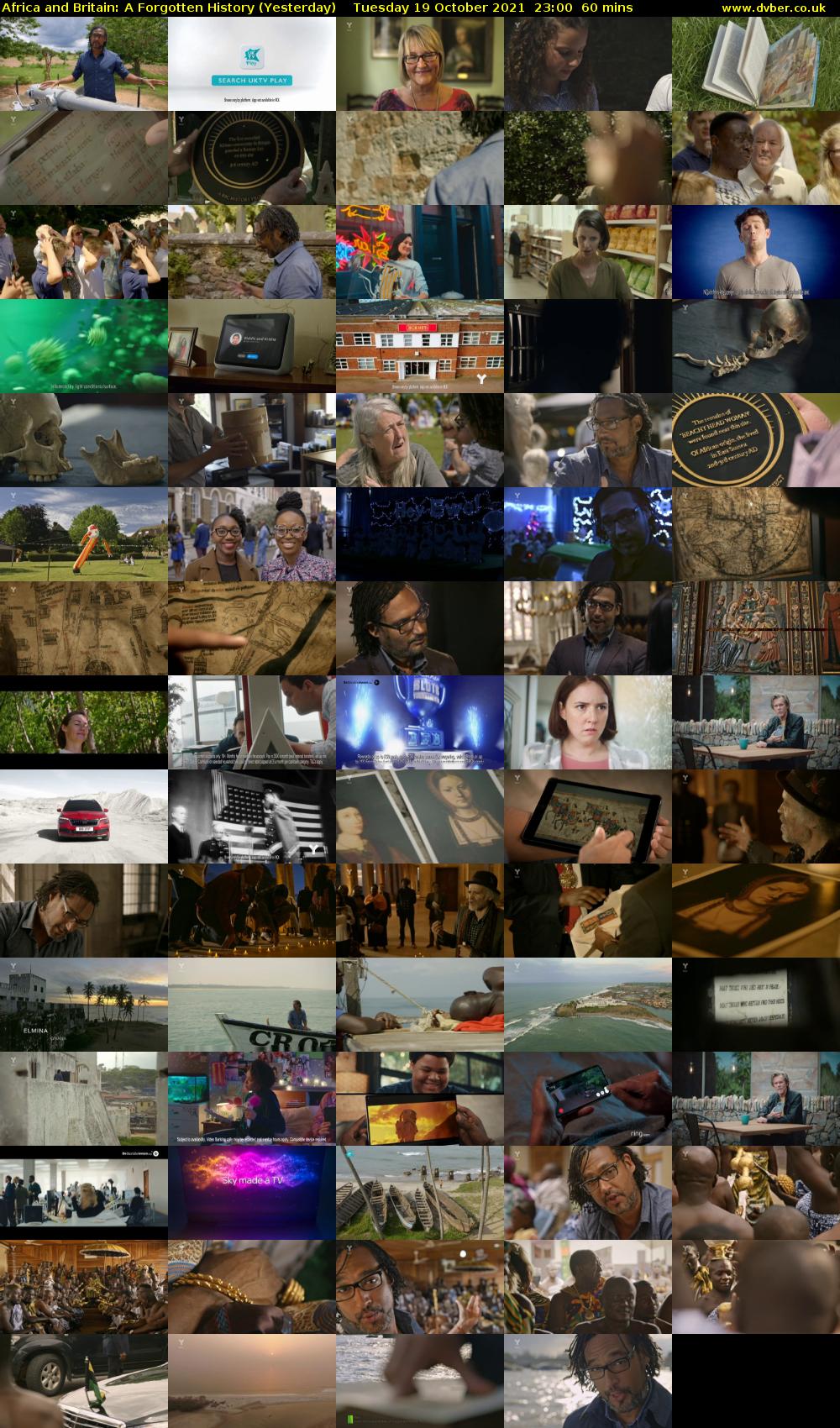 Africa and Britain: A Forgotten History (Yesterday) Tuesday 19 October 2021 23:00 - 00:00