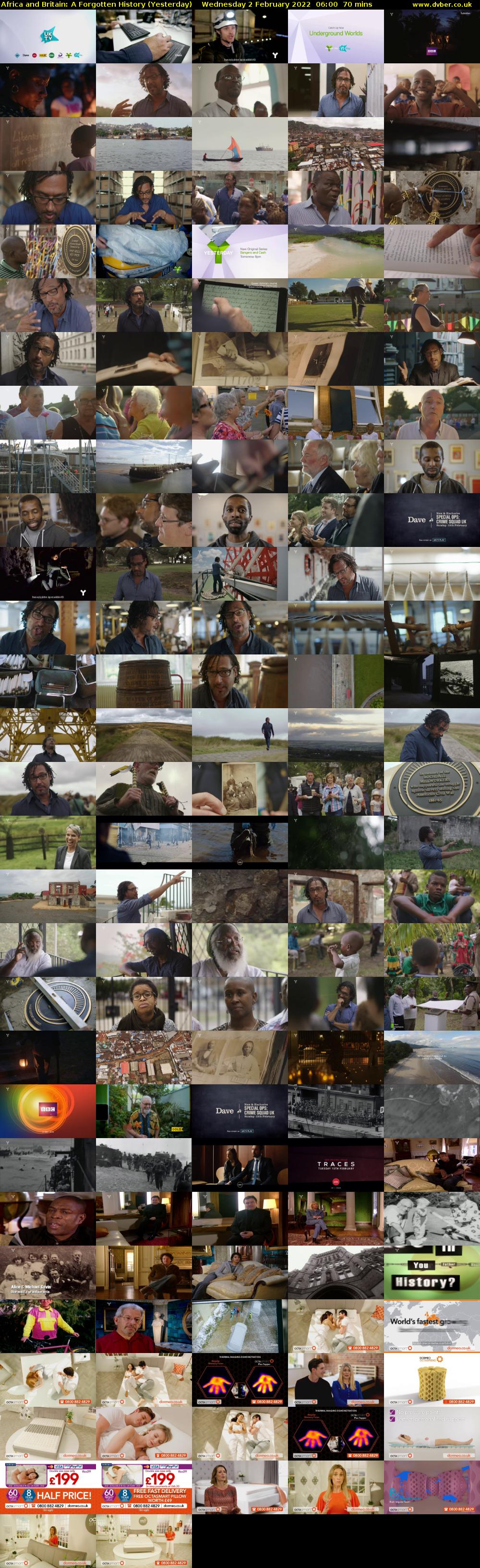 Africa and Britain: A Forgotten History (Yesterday) Wednesday 2 February 2022 06:00 - 07:10