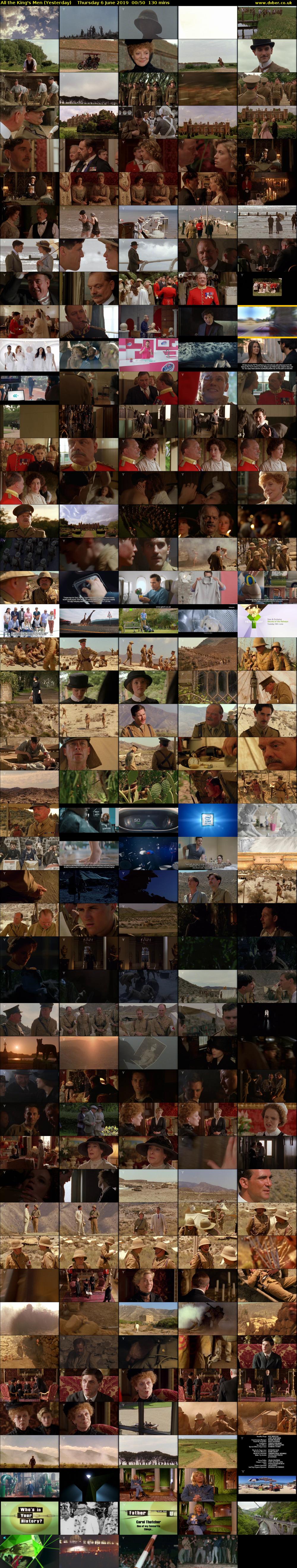All the King's Men (Yesterday) Thursday 6 June 2019 00:50 - 03:00