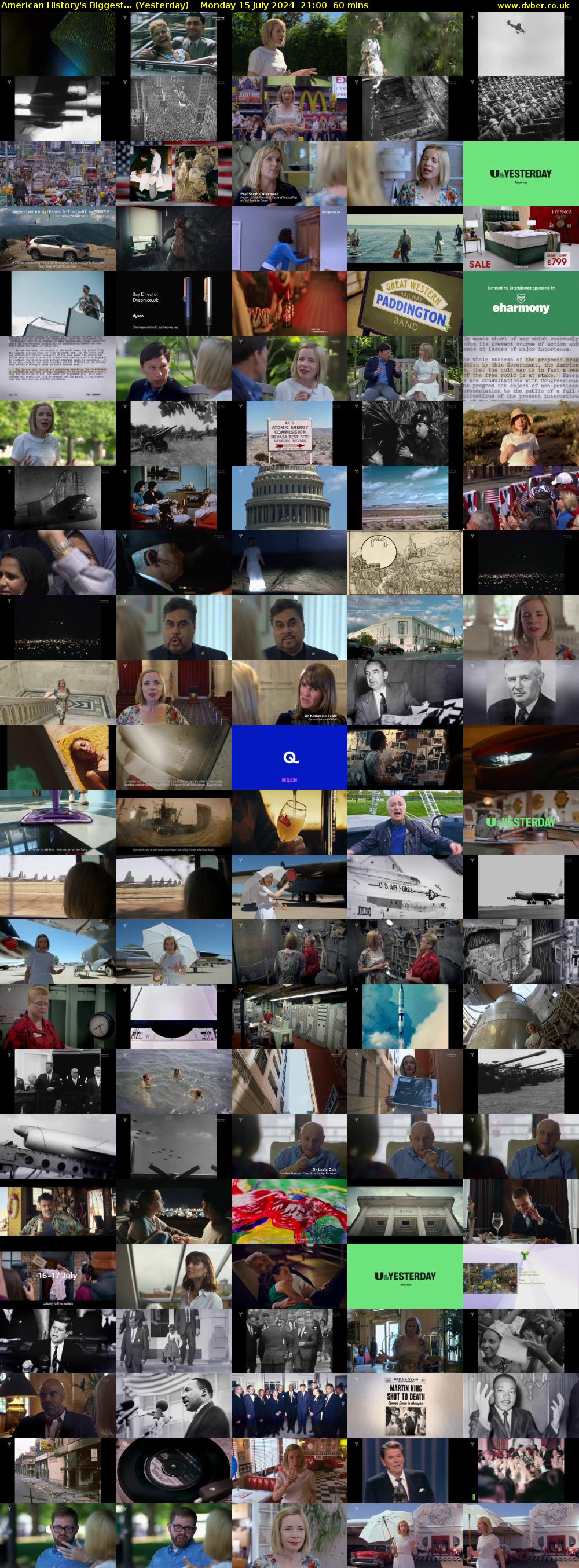 American History's Biggest... (Yesterday) Monday 15 July 2024 21:00 - 22:00