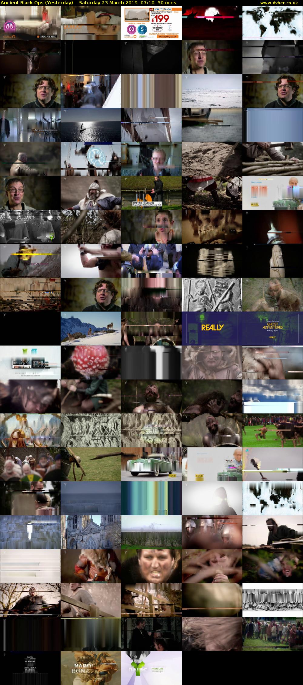 Ancient Black Ops (Yesterday) Saturday 23 March 2019 07:10 - 08:00