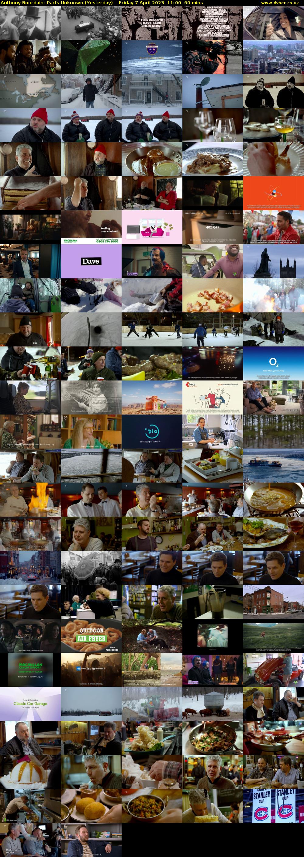 Anthony Bourdain: Parts Unknown (Yesterday) Friday 7 April 2023 11:00 - 12:00