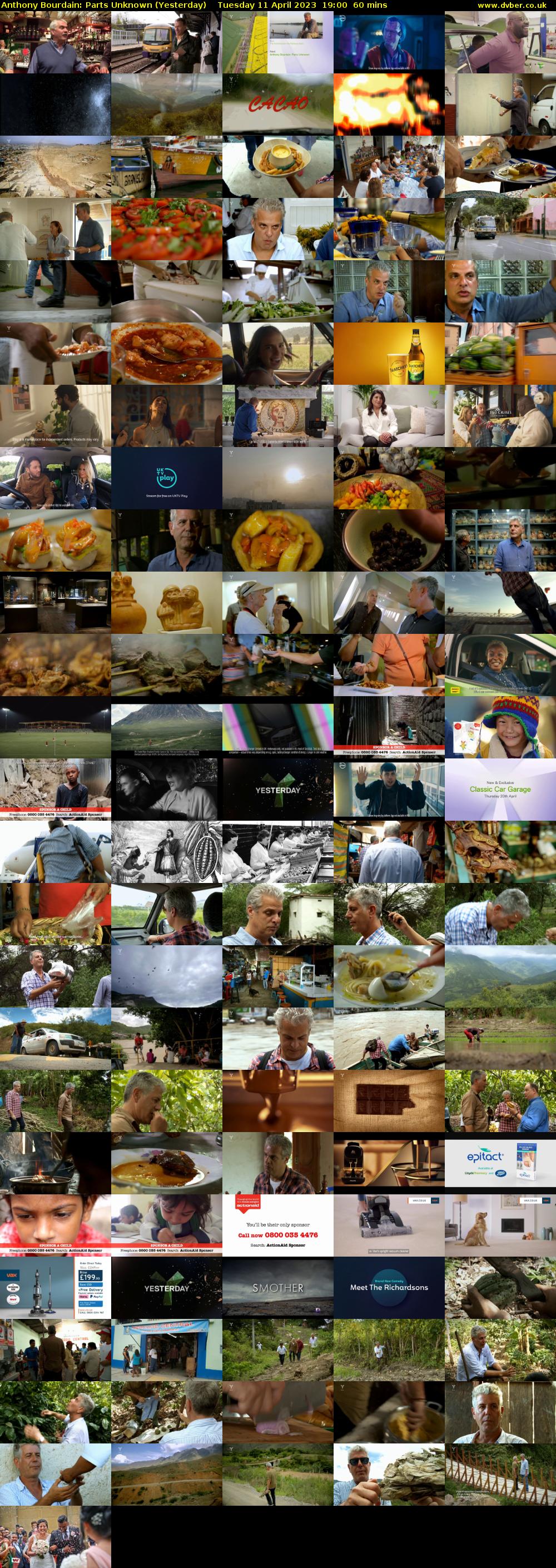 Anthony Bourdain: Parts Unknown (Yesterday) Tuesday 11 April 2023 19:00 - 20:00