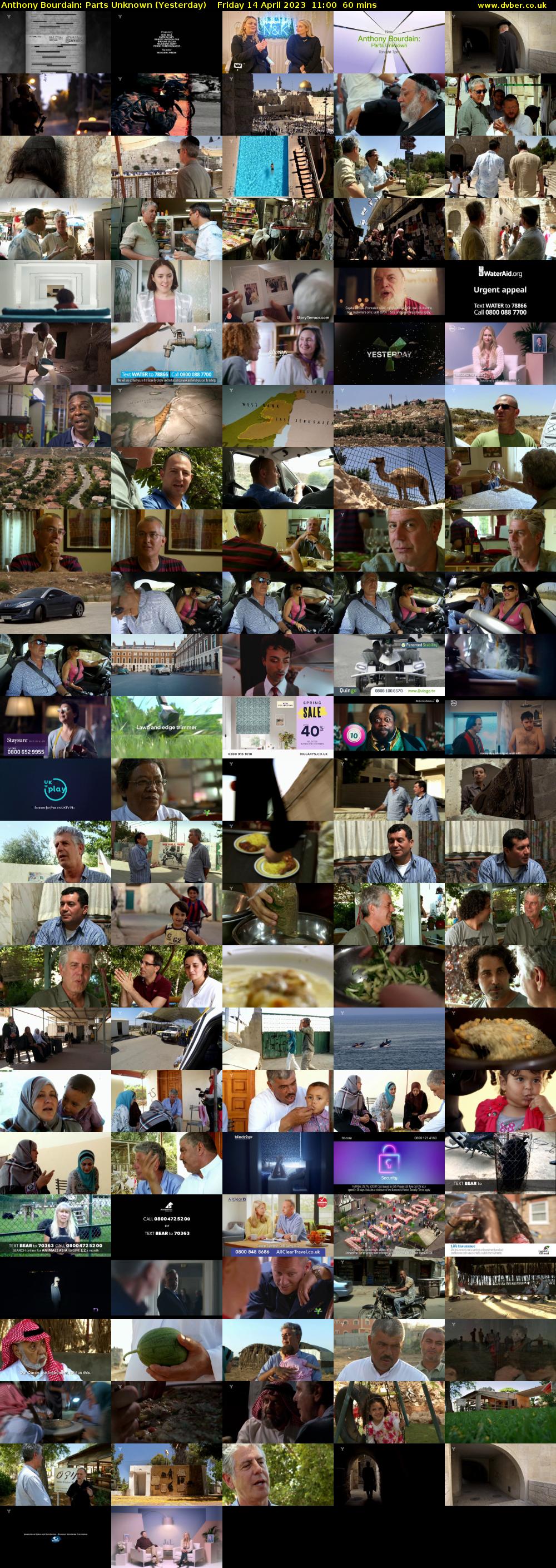 Anthony Bourdain: Parts Unknown (Yesterday) Friday 14 April 2023 11:00 - 12:00