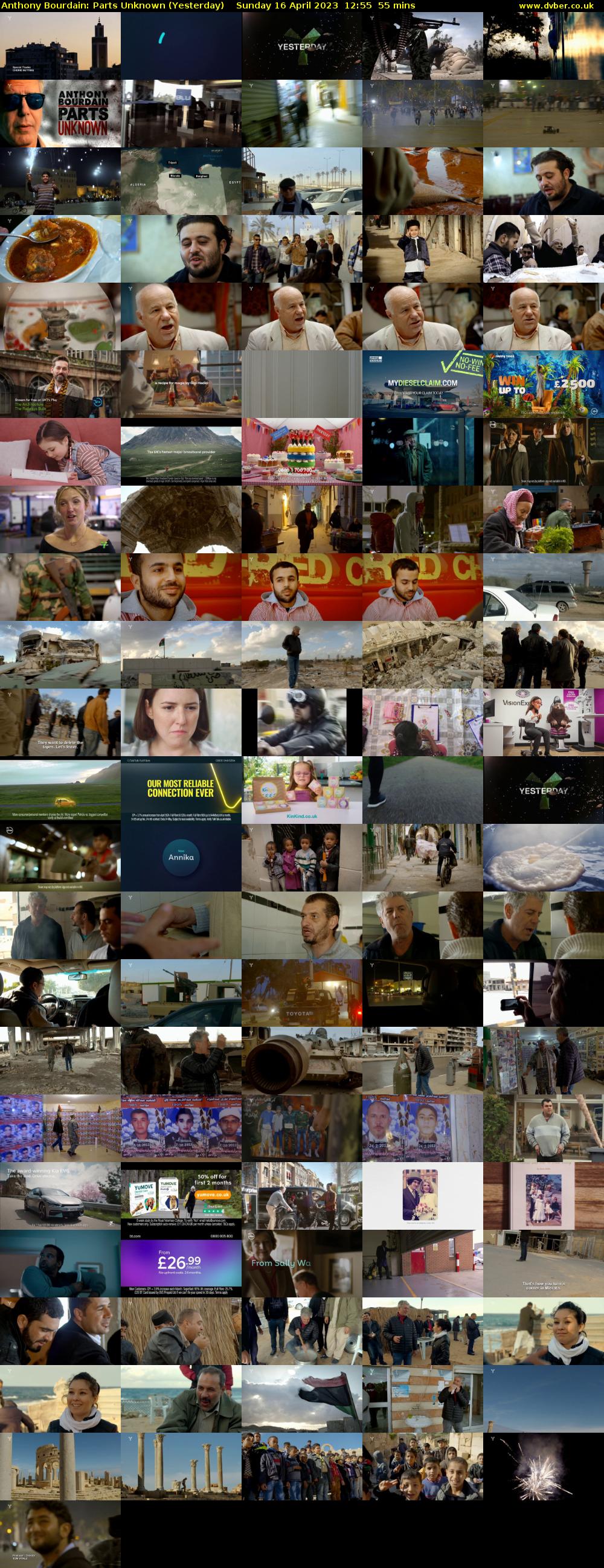 Anthony Bourdain: Parts Unknown (Yesterday) Sunday 16 April 2023 12:55 - 13:50