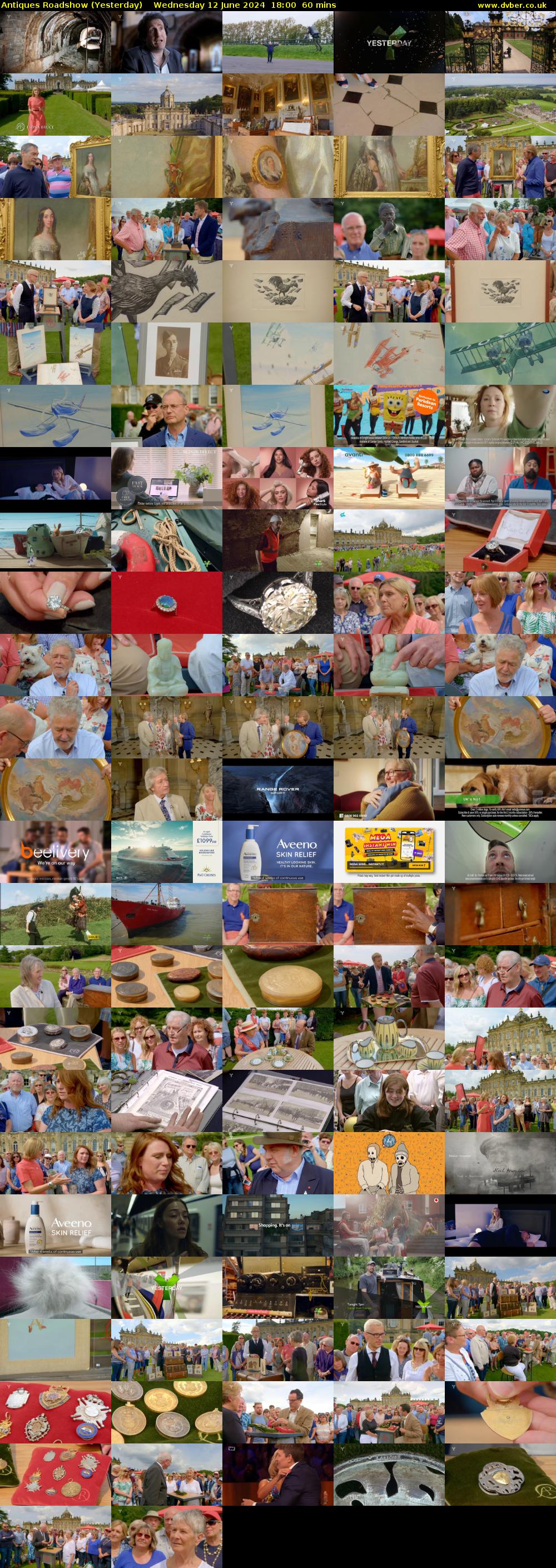 Antiques Roadshow (Yesterday) Wednesday 12 June 2024 18:00 - 19:00