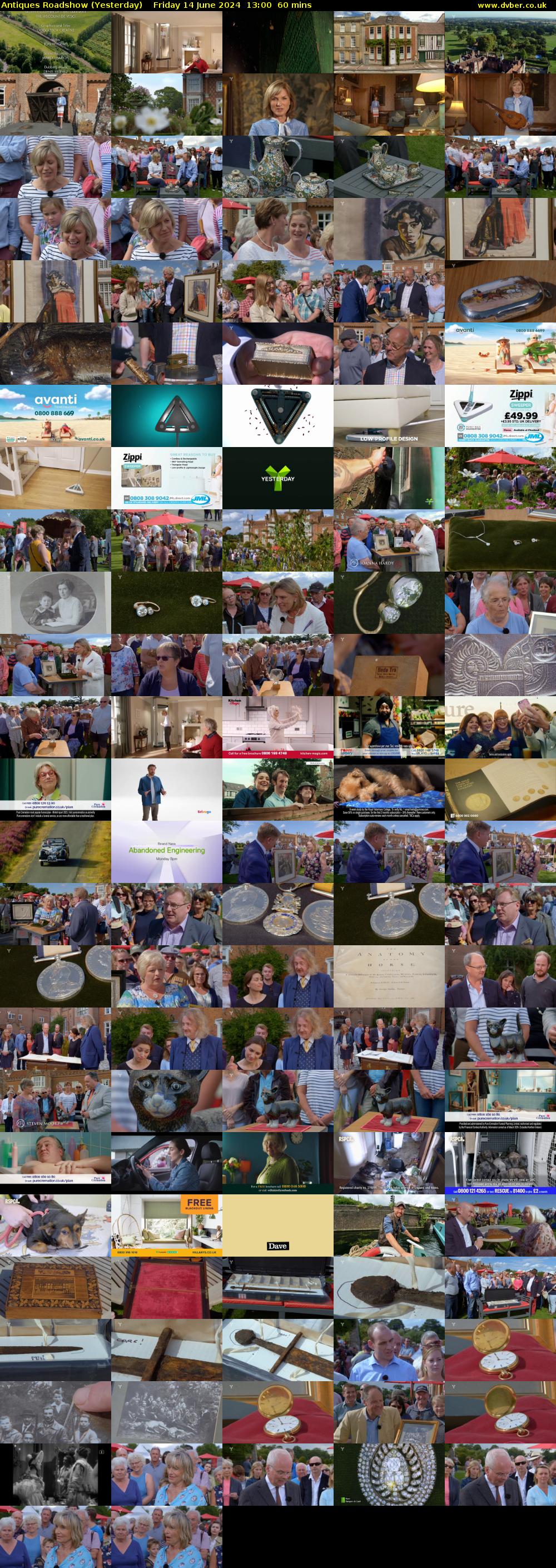 Antiques Roadshow (Yesterday) Friday 14 June 2024 13:00 - 14:00
